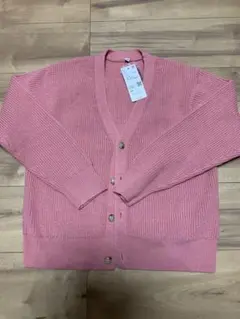 新品未使用　ユニクロ　ミドルゲージVネックカーディガン