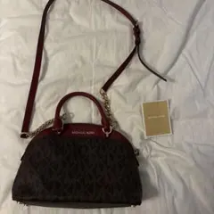 マイケルコース ◆2way！MK柄 ショルダーバッグPVC レザー◆ハンドバッグ