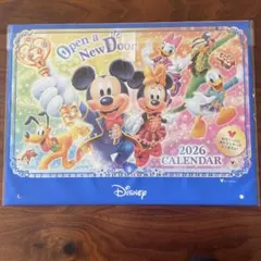 【未開封】2026年第一生命カレンダー　ディズニー　ミッキーマウス　ミニーマウス