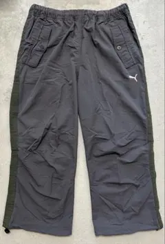 PUMAプーマ ジャージ ランニングウェア パンツ 膝下 レディース グレー