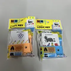 ロジックキー　２セット　知育クイズカードゲーム　セリアABのサムネイル