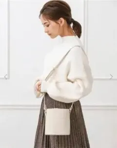 fifth Edit Sheen エコファー巾着バケツ型ショルダーバッグのサムネイル