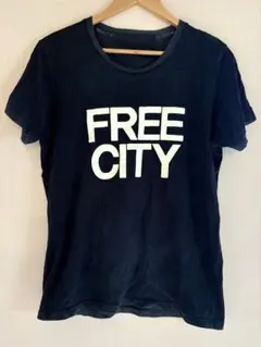 FREE CITY 半袖 Tシャツ ブラックのサムネイル