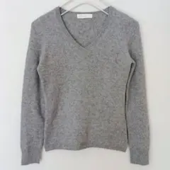 UNIQLO ユニクロ カシミヤ 100% Vネック 長袖 ニット Sサイズ