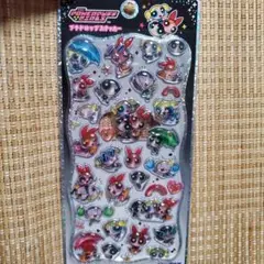 【正規品】プチドロップステッカー　パワーパフガールズ　ボンボンドロップシール