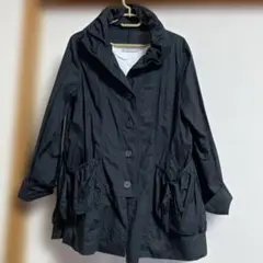 ブラック麻混ジャケット