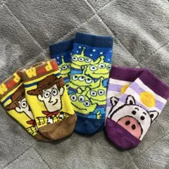 トイストーリー靴下9〜14cm 3足セット