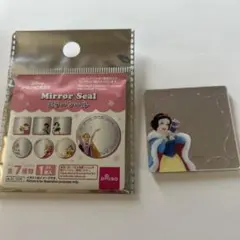 DAISO 디즈니 PRINCESS 미러 씰 백설 공주