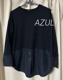 美品AZUL Mサイズ　シャツロンＴのサムネイル