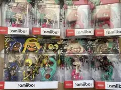 amiibo 合計9体セット　ヒメ　イイダ　タコ　スプラトゥーン