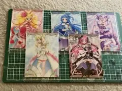 プリキュアカードウエハース12 5枚セット まとめ売り キュアアイドル他