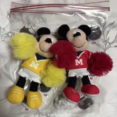 ディズニー ミッキー チア　ぬいぐるみ セット　Cheer Together