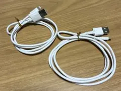 Lightningケーブル 1m、1.2m 2本セット ホワイト