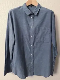 COMME CA ISM 長袖　　　ダンガリー　シャツ　サイズ9