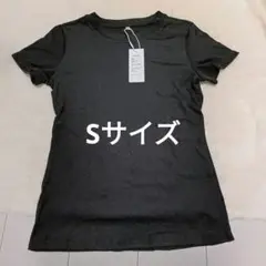 ⭐️未使用⭐️Amoretu Tシャツ レディース 半袖 クルーネック S 黒