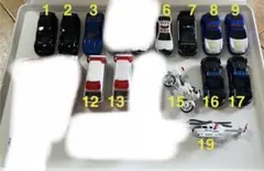 緊急車両セット　トミカ　中古　まとめ売り