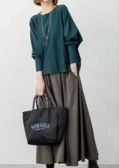 23区 【洗える】ストレッチタイプライター フレア スカートのサムネイル