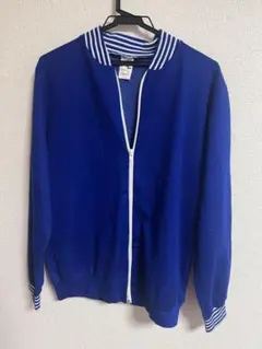 【美品】Champion フルジップ ジャージ ブルー メンズのサムネイル