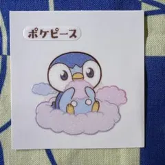 ポケモン デコキャラシール ポケピース ポッチャマ Piplup