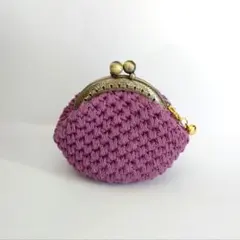 ハンドメイド がま口ポーチ〈ミニ〉