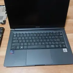 【完全ジャンク】mouse X4 14型ノートPC 2台セット 部品取り用