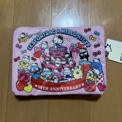LESPORTSAC x HELLO KITTY 50周年ポーチ