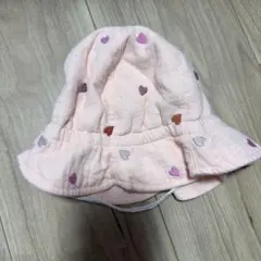 BREEZE ベビー帽子 46cm ハート柄