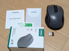 （美品）UGREEN Bluetooth&2.4GHz 静音マウス