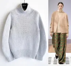 CYCLAS シクラス*カシミヤニット ハイネック ペールブルーのサムネイル