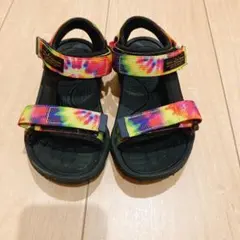 BREEZE タイダイ柄 サンダル 18cm ブリーズのサムネイル