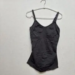ブラトップ 【L】ブラック キャミソール スリップタイプ 調整可能
