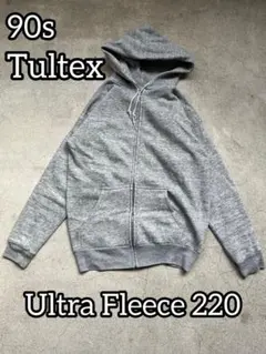 【アルミジップ】90s Tultex ジップパーカー