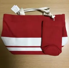 ELLE PARIS トートバッグ ペットボトル入れ付きのサムネイル