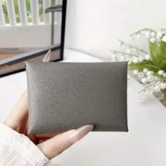 ベージュ　大人　コインケース　カードケース　おしゃれ　カードケース