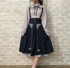 【axes femme】サス付きハイウエストSKのサムネイル