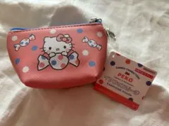 サンリオキャラクターズ　キティ　PEKO イヤフォンポーチのサムネイル