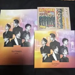 SixTONES アルバム CITY 初回盤Bクリアファイル シール付き