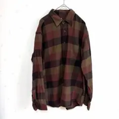 【UNIQLO】ユニクロ フランネル チェック シャツ S