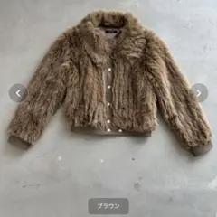 SHAGGIE ファーブルゾンジャケットのサムネイル