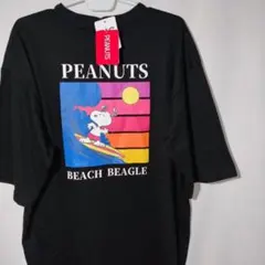 希少】70周年 スヌーピー ロングスリーブTシャツ GU ピーナッツ XL 