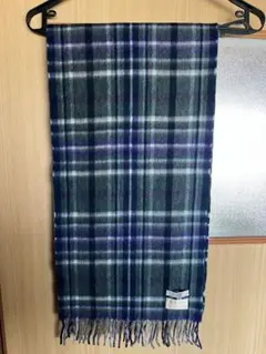 カシミア100％英国”New19FW☆Tartan-check”青紺ベージュ カシミア100％英国”New19FW☆Tartan-check”青紺緑 - メルカリ