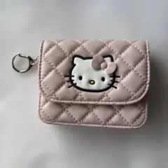 ローリーズファーム　ハローキティ　キティ　キルティングカードケースキーチャーム