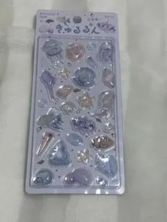 きゅるるんシール 海の生き物　BGM ボンボンドロップシール　うるちゅるPOP