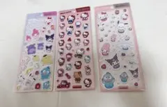 サンリオぷっくりシール 3種セット