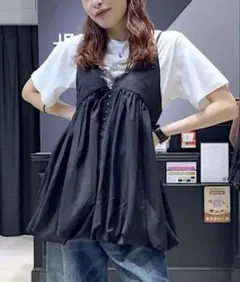 ジーナシス バルーンキャミチュニック