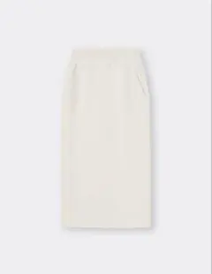 GU ヘビーウェイトスウェットナロースカート　裏起毛