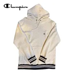 Champion グレー フード付きパーカー