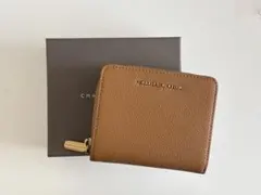 CHARLES&KEITH スモールウォレット ブラウン 二つ折り 財布
