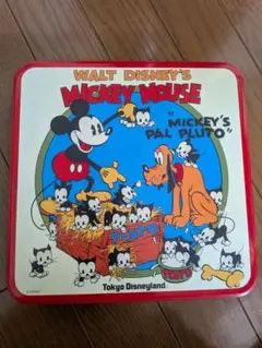 東京ディズニーランド ミッキーマウス 缶 Tokyo Disneyland