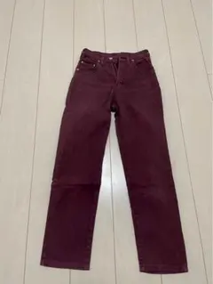 CIMARRON ストレートデニム ボルドーのサムネイル